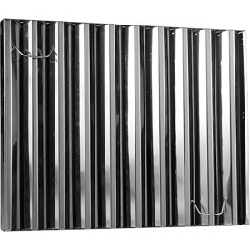 16"(H) x 16"(W) x 2"(T) Frameless Stainless Steel Hood Filter
