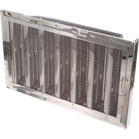 Hood Filter, Type6, Stainless Steel, 16X25 W/Spk Arst, Btm Brk