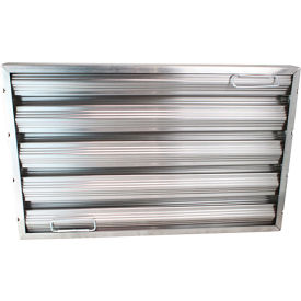 Baffle Filter - 20 X 25, Stainless Steel
