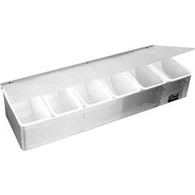 Condiment Dispenser, 6 Pts, Stainless Steel For San Jamar