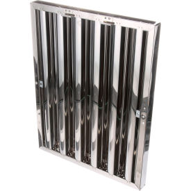 Hood Filter, Type6, Stainless Steel, 25X20 W/ Lock Handles
