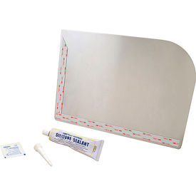 Splash Guard - Sink, (Rh, Stainless Steel)