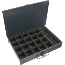 21 Compartment Metal Storage Box