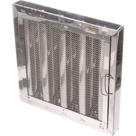 Hood Filter, Type6, Stainless Steel, 16X16 with Spark Arrestor, Bottom Bracket