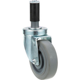 4" Swivel Stem Caster for 1" O.D. Tubing - 240 lb. Capacity