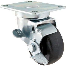 2691007 Caster, Plate, 3" Swl, W/Brk For Perlick Refrigeration