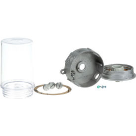 Light Fixture with Junction Box and Lexan Globe