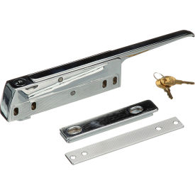 Allpoints 22-1096 11 1/2" Magnetic Door Latch with Lock and Strike