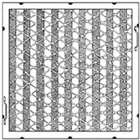 10X20 Heavy Duty Type I Filter Baffle
