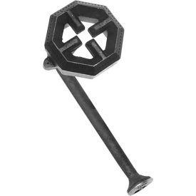21 5/8" Cast Iron Rear Burner Assembly