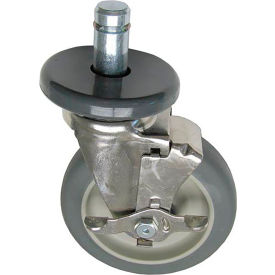 262921 Stem Caster (With Brake) 5" Wheel 1" Tubing