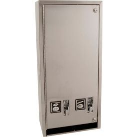 Allpoints 1412000 Dispenser, Napkins & Tampons, Surface-Mounted For Bobrick