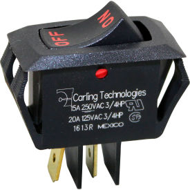 On/Off Rocker Switch - 20A/125V, 15A/250V