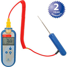 Thermometer with probe and case for Comark Instruments