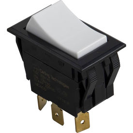 Switch, Rocker, Spst, 125/250Vac 10-15A 3/4 HP