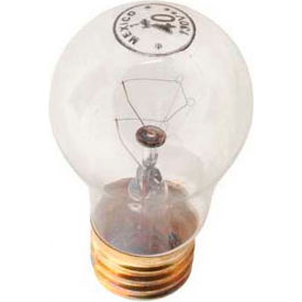 Updated data:
Bulb, 130V, 40 Watt, Medium