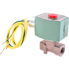 Water and steam valve, 3/8" size, 120V voltage.