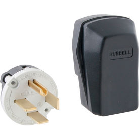 Plug, Angle, 4 Prong, 250V, 60A