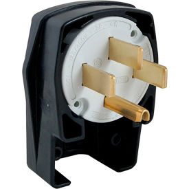 Plug, Angle, Straight Blade, 250V, 50A