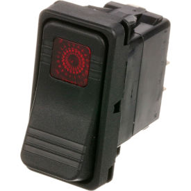 On/Off Lighted Rocker Switch - 20A/125V, 10A/250V