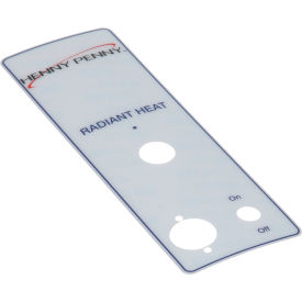 Allpoints 8012736 Decal, Top Control Panel for Henny Penny