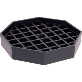 Tray, Drip, with Grid, 4-1/8", Black