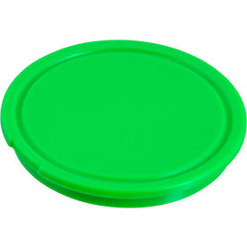 Button, Lens, Round, Flush, Green