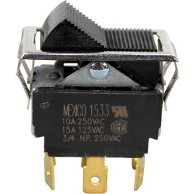 On/On Rocker Switch - 15A/125V, 10A/250V