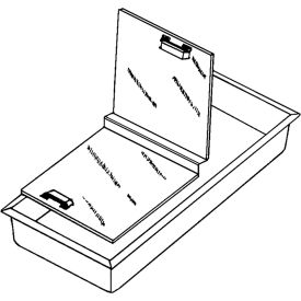 Hinge 23"L, Ice Cream Cabinet