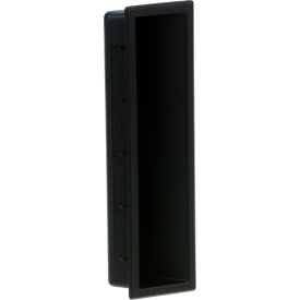Pull, Recessed Black, ABS, 5-7/16"W For Henny Penny