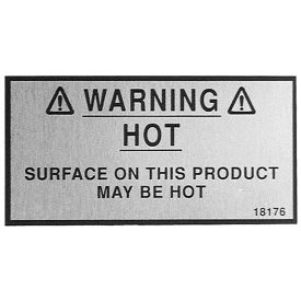 Warning Decal For Henny Penny