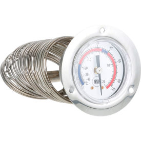Allpoints 2" Front Flange Dial Thermometer with 240" Capillary