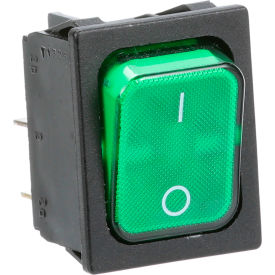Rocker Switch - Green Light