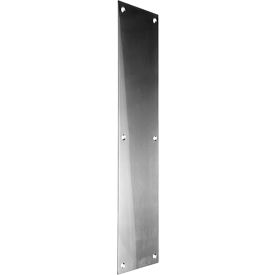 Plate, Push Brass, 3-1/2X15"
