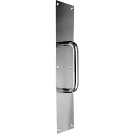 Plate, Pull Brass, 3-1/2X15"