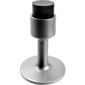 Stop, Door Wall Mount, Aluminum Finish