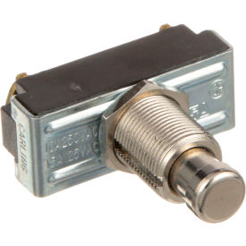 Off/Momentary On Push-In Switch - 15A/125V, 10A/250V