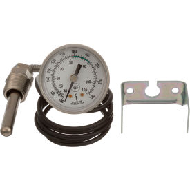 Allpoints Rinse Thermometer; 100 - 220 °F; Panel Mount