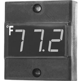 2" x 1 3/4" Flush / Surface Mount Digital Thermometer with 102" Capillary