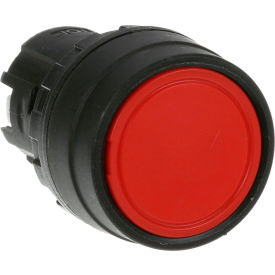 Switch, Push-Button, Flush, Red