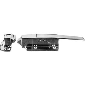 Latch with 2-1/2" strike, cylinder lock
