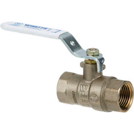 Steam, Water, Oil, Gas Ball / Shut-Off Valve; 1/2" FPT; Threaded Ends