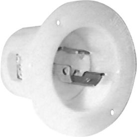 3-Prong Twist and Lock Male Receptacle - 15A/250V