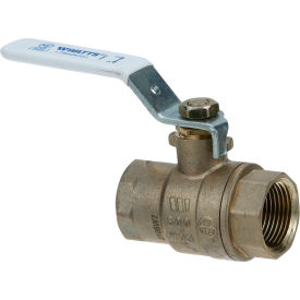 Steam, Water, Oil, Gas Ball / Shut-Off Valve; 1" FPT; Threaded Ends