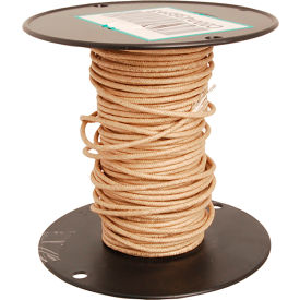 Wire, Hi-Temp, 14 Ga, Tan, 100'