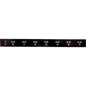 Thermometer, Strip, 32F To 44F For Server Products