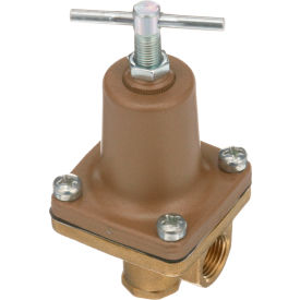 3/8" FPT Water Pressure Regulator Valve - 10 to 125 PSI Range