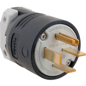 Plug, Straight, 4 Prong, 250V, 50A