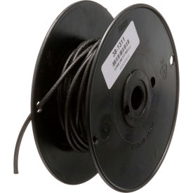 High Temperature Wire; #12 Gauge; Stranded SF2; Black; 50' Roll