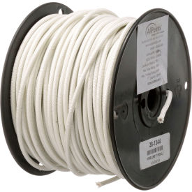 High Temperature Wire; #12 Gauge; Stranded SF2; White; 250' Roll